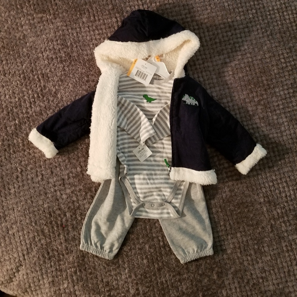 Little Me Boys 3 piece set